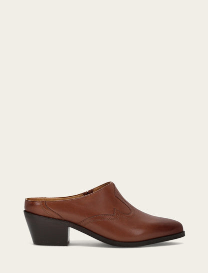 Women's Brown Luna Mule | Frye Best Seller