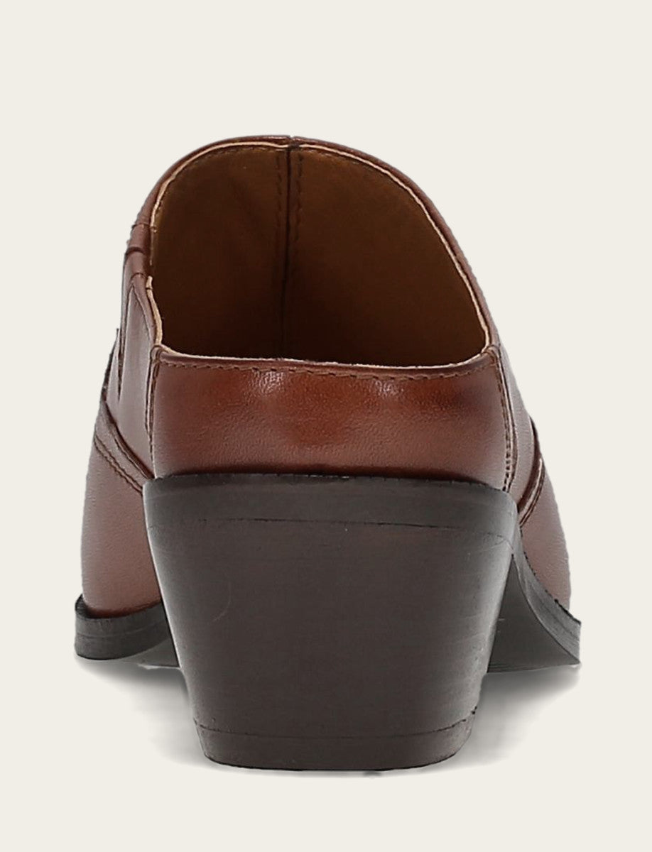 Women's Brown Luna Mule | Frye Best Seller
