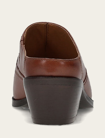 Women's Brown Luna Mule | Frye Best Seller