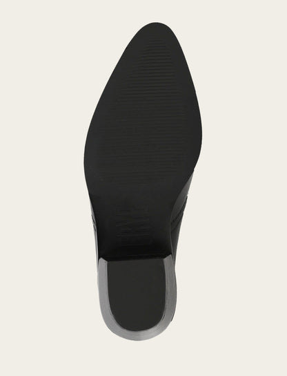Women's Black Luna Mule | Frye Signature
