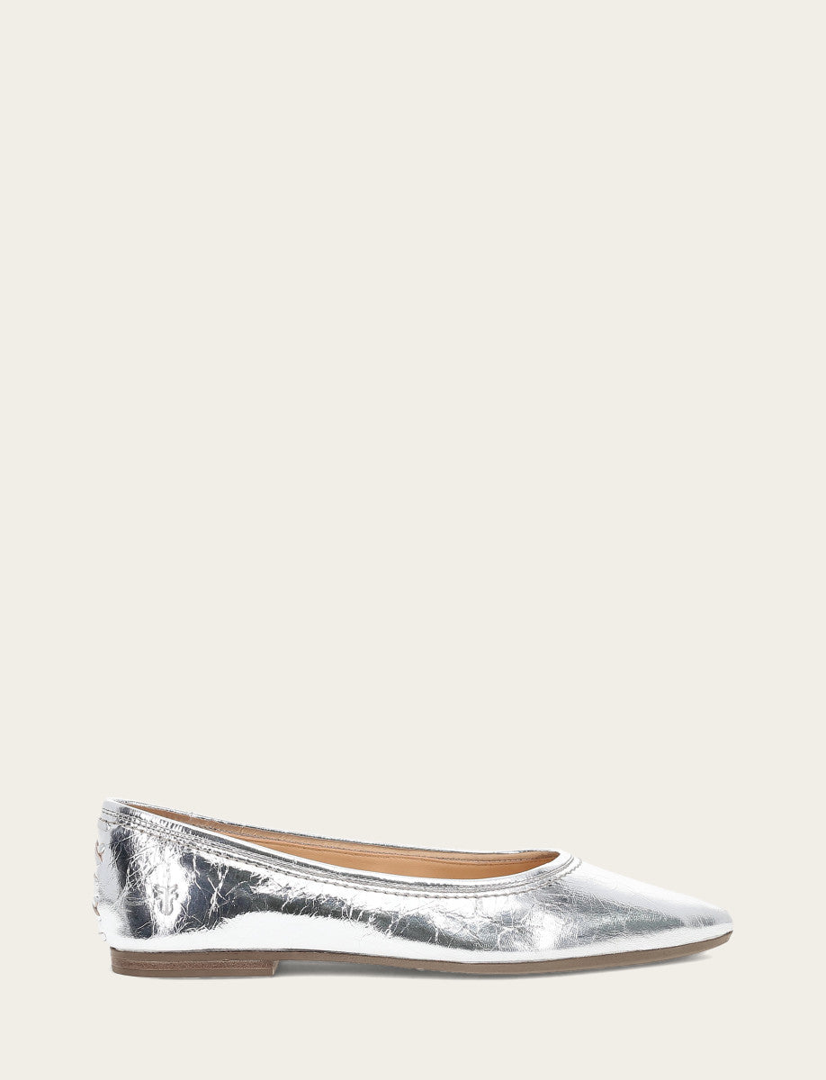 Women's Silver Heather Ballet Flats | Frye Exclusive