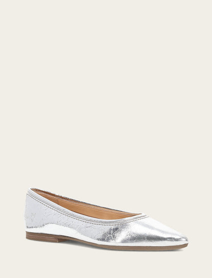 Women's Silver Heather Ballet Flats | Frye Exclusive