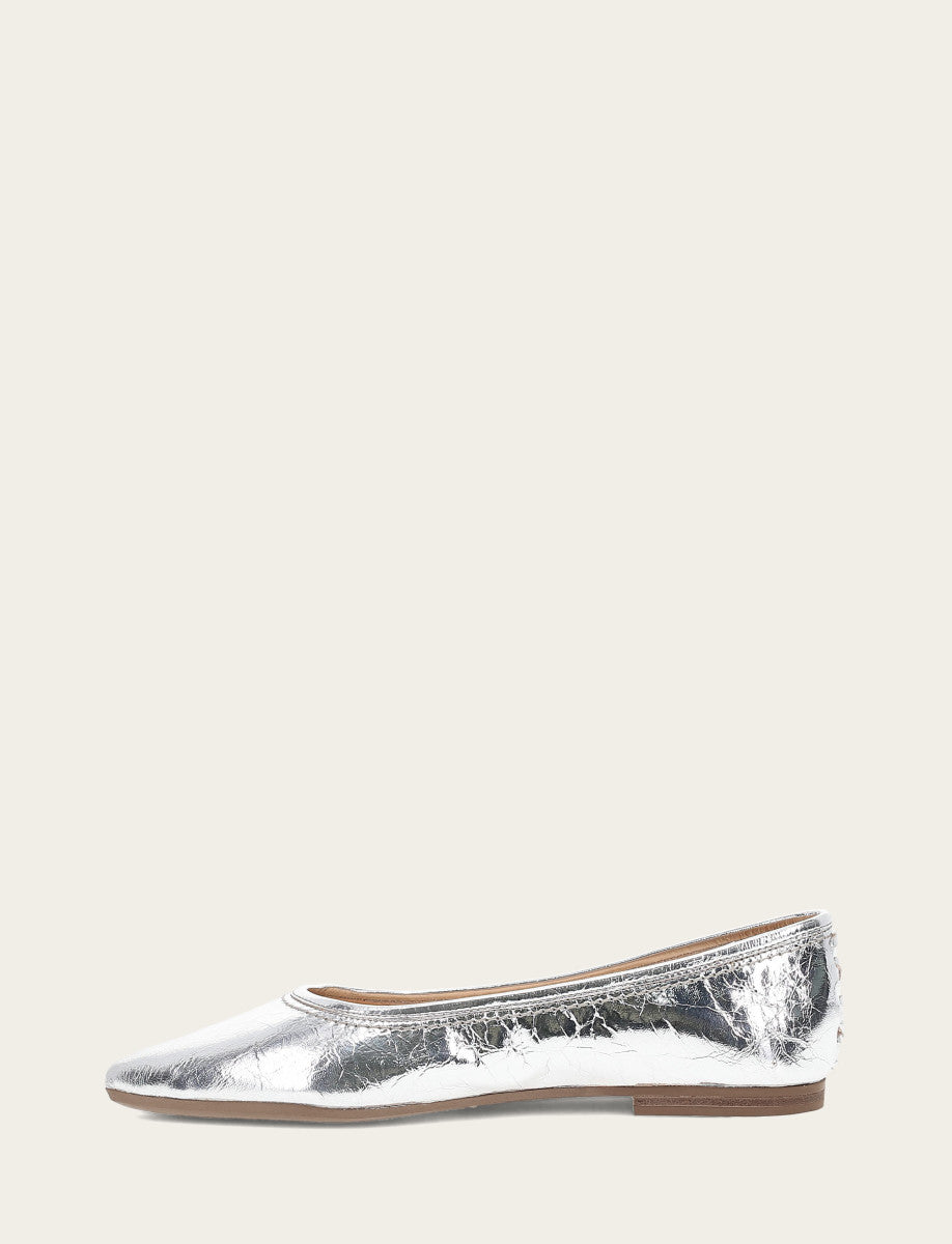 Women's Silver Heather Ballet Flats | Frye Exclusive