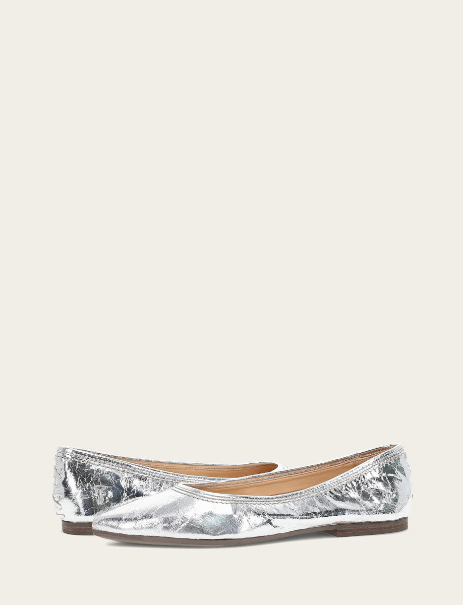 Women's Silver Heather Ballet Flats | Frye Exclusive