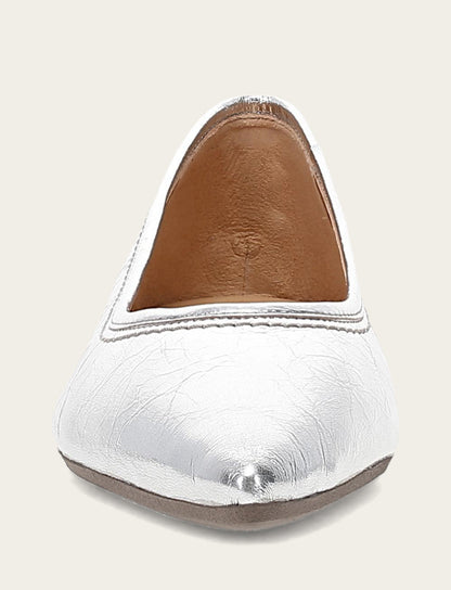 Women's Silver Heather Ballet Flats | Frye Exclusive