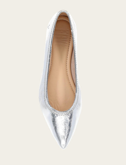 Women's Silver Heather Ballet Flats | Frye Exclusive
