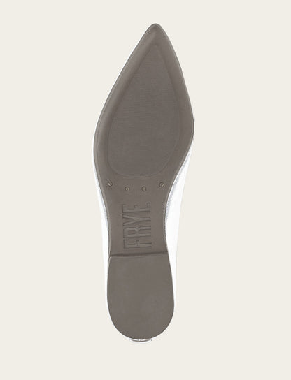 Women's Silver Heather Ballet Flats | Frye Exclusive