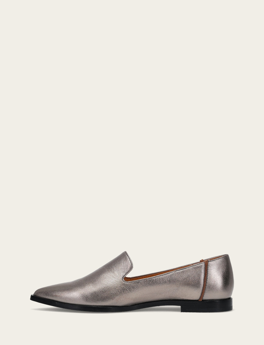 Women's Dark Pewter Kenzie Venetian Loafers | Frye Best Price