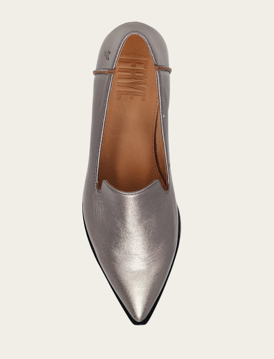 Women's Dark Pewter Kenzie Venetian Loafers | Frye Best Price