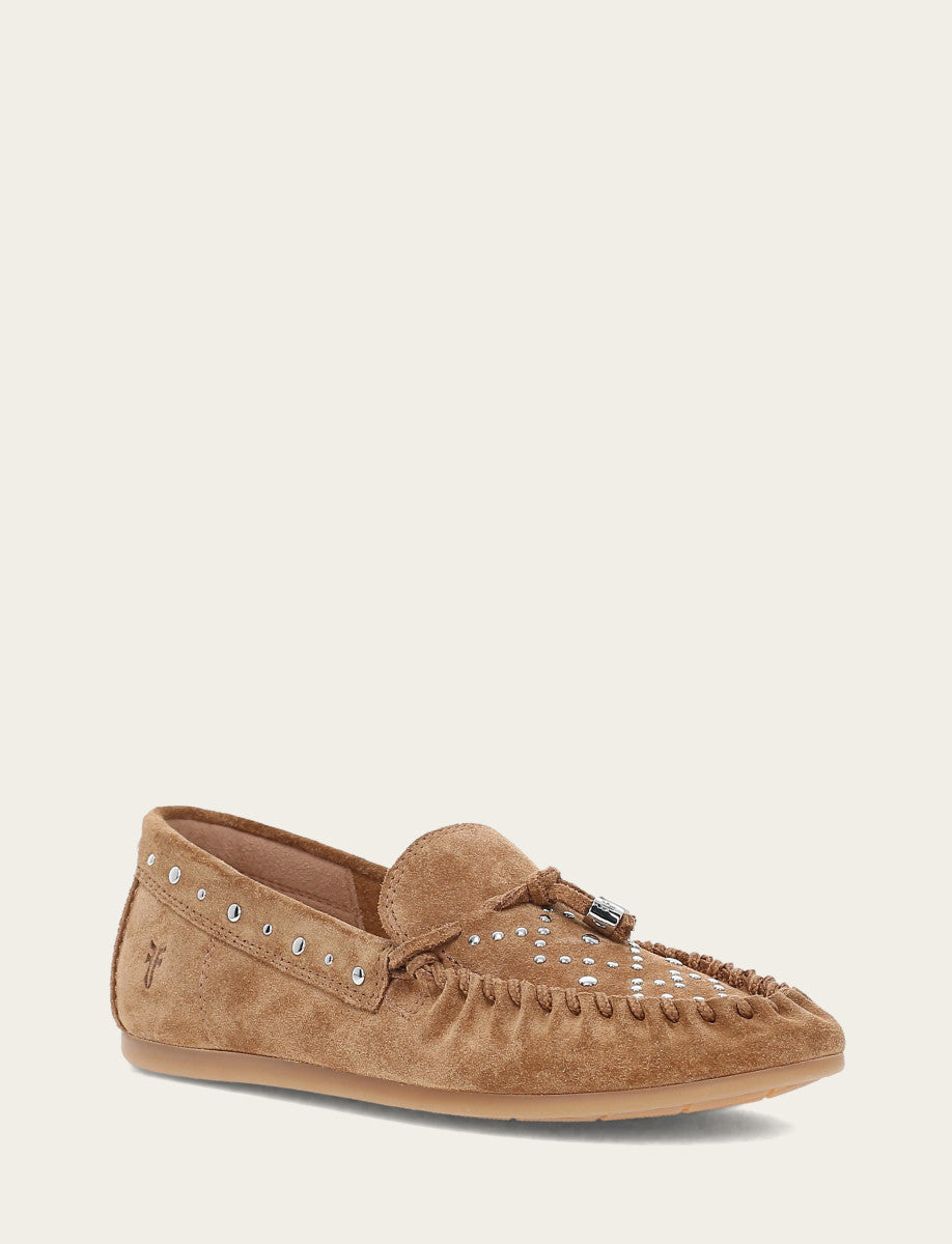 Women's Almond Naya Stud Moc Loafers | Frye Best Seller