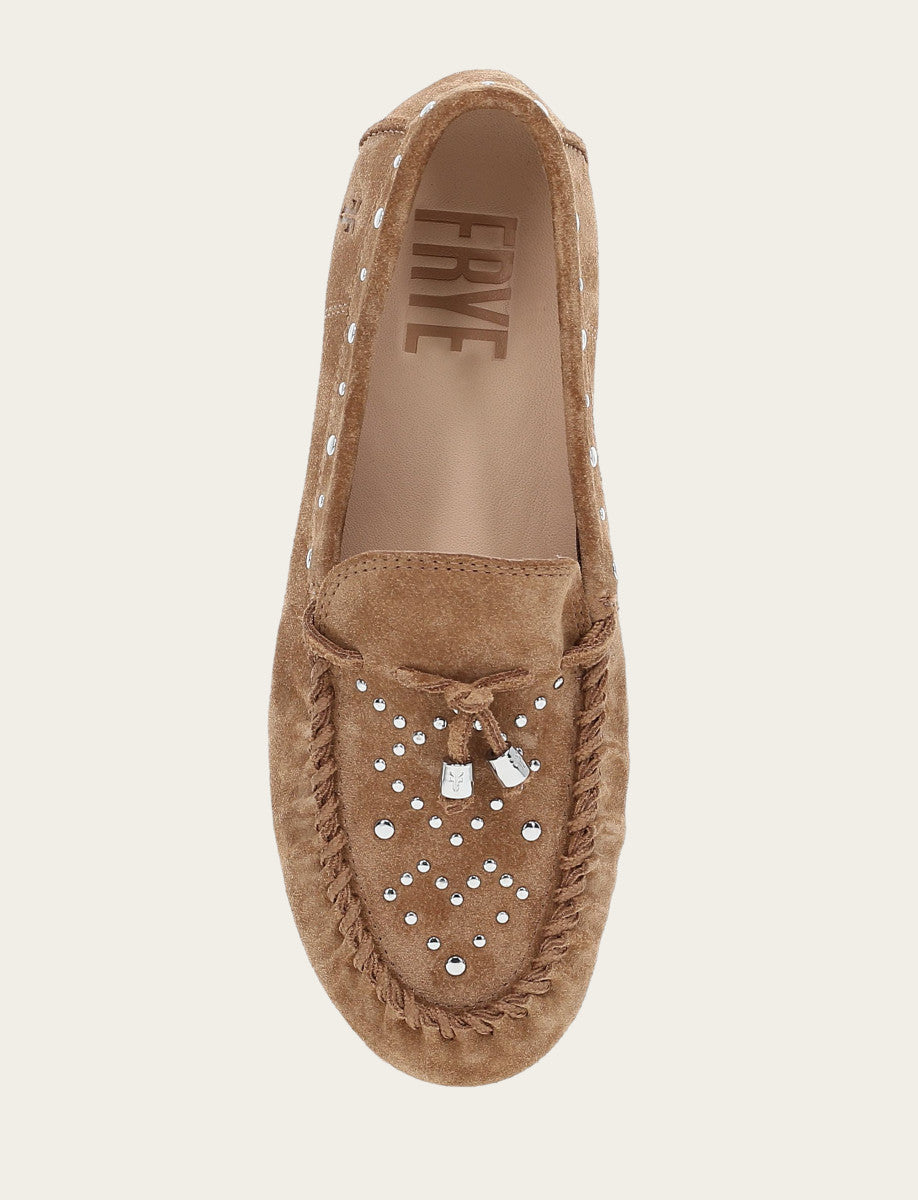 Women's Almond Naya Stud Moc Loafers | Frye Best Seller