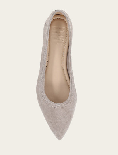 Women's Taupe Heather Ballet Flats | Frye Essential