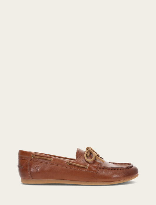 Women's Cinnamon Naya Boat Shoes | Frye Premium