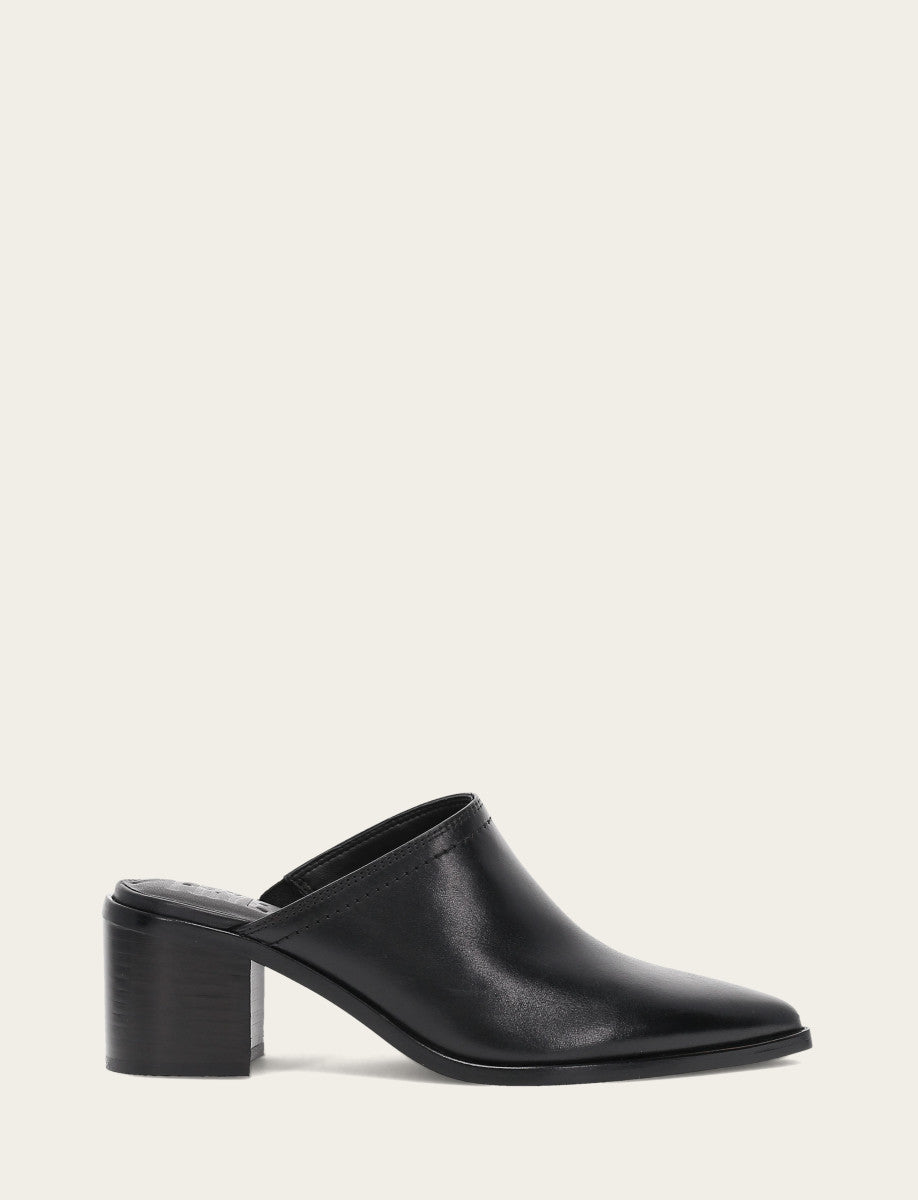 Women's Black Sadie Mules | Frye Popular