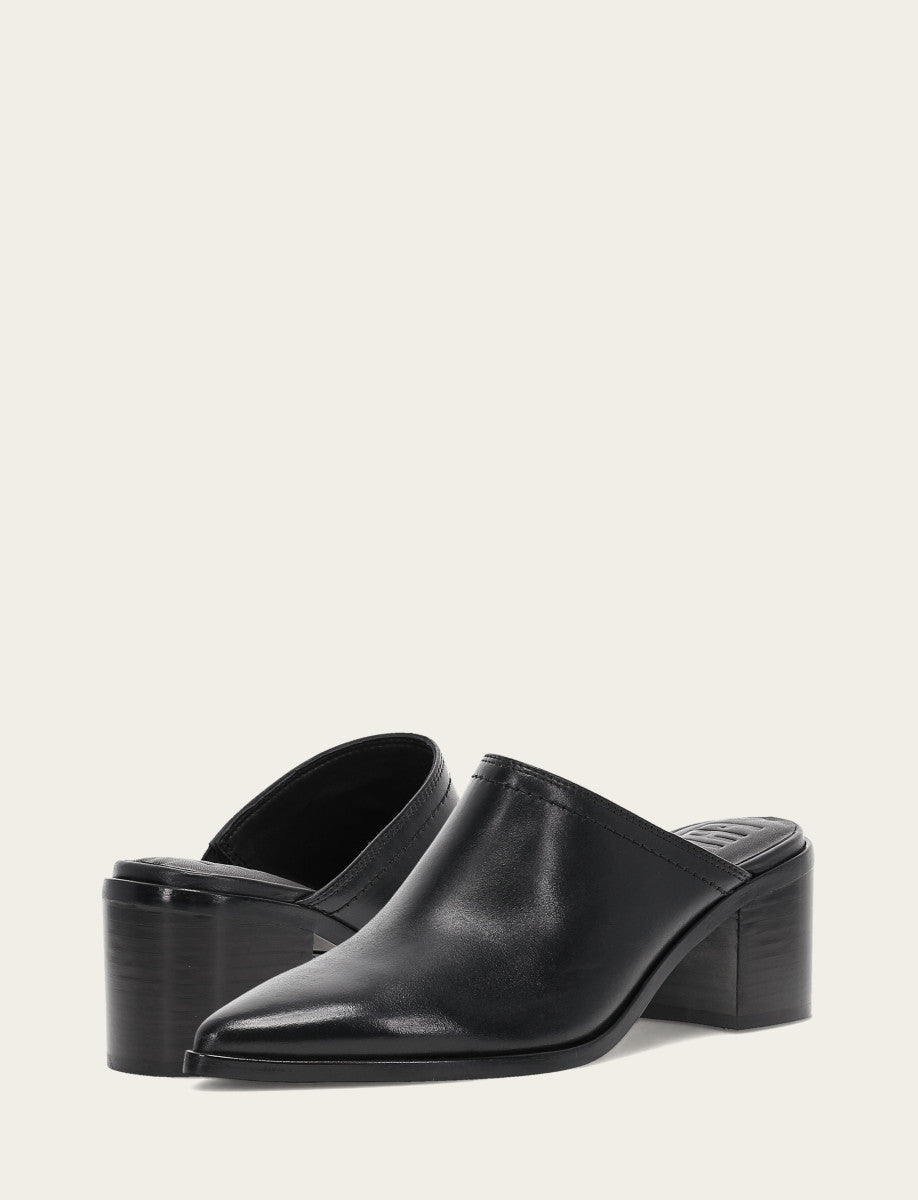 Women's Black Sadie Mules | Frye Popular