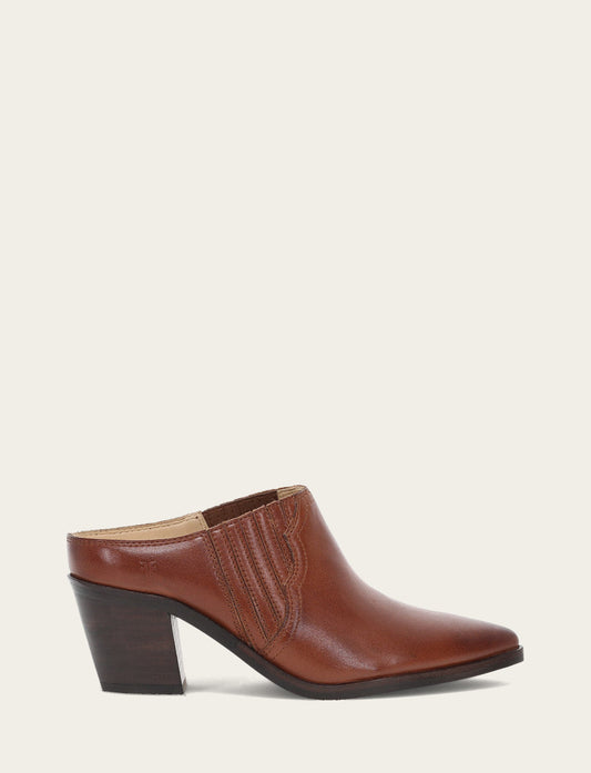 Women's Cinnamon Sara Western Mules | Frye Great Value