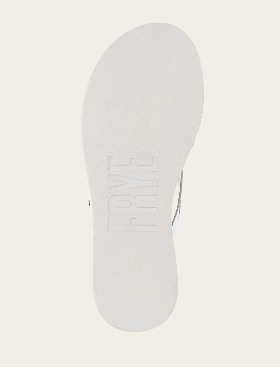 Women's Silver Maya Buckle Thong Sandals | Frye Featured