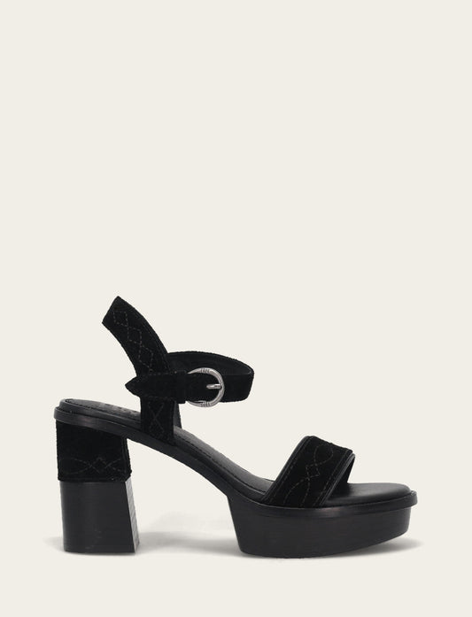 Women’s Black Pipa Woodstock Sandals | Frye Smart Buy