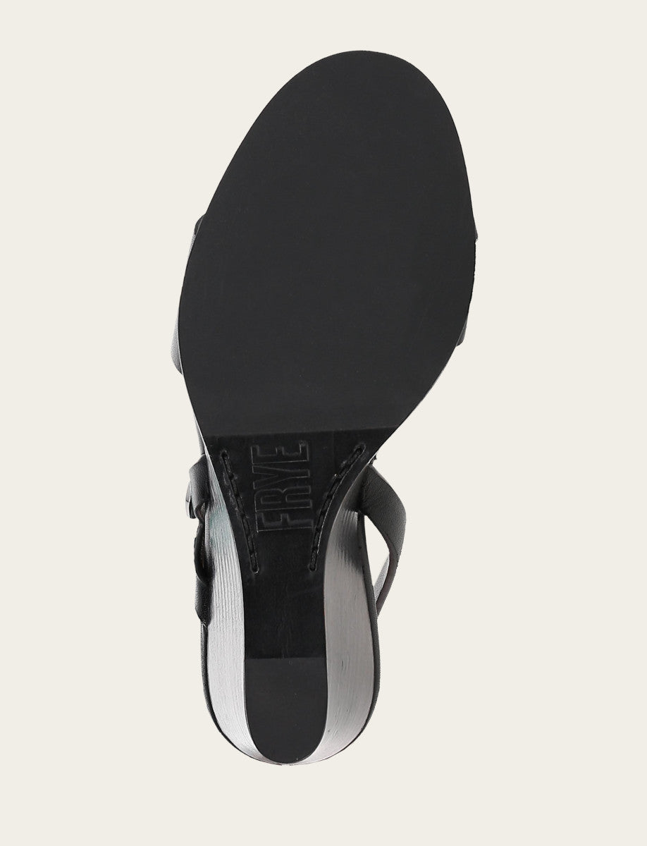 Women's Black Rachel Buckle Sandals | Frye Trusted
