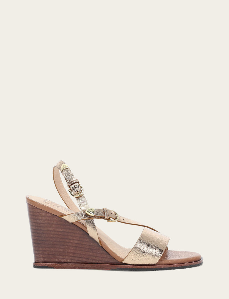 Women's Dark Gold Rachel Buckle Sandals | Frye Deals