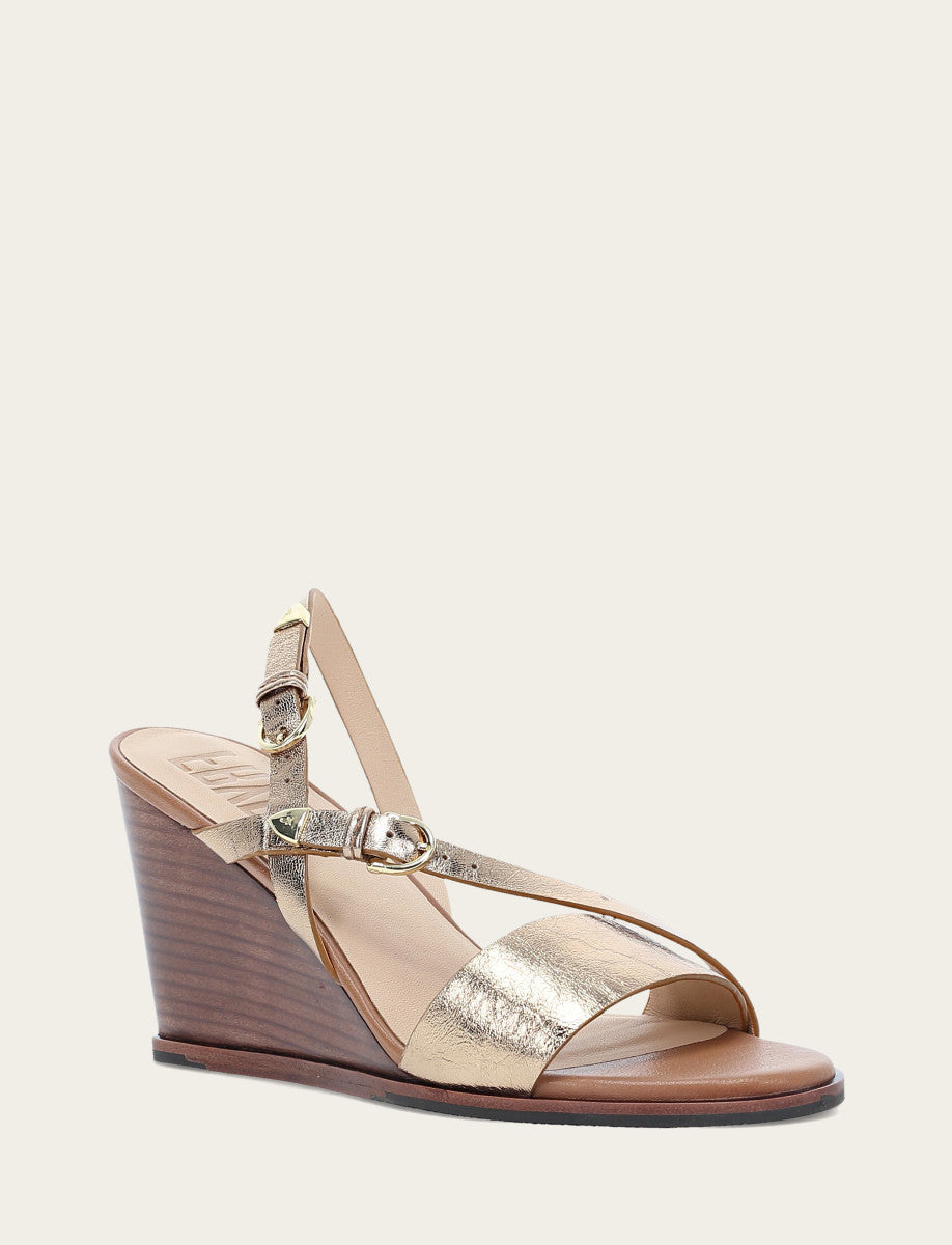 Women's Dark Gold Rachel Buckle Sandals | Frye Deals