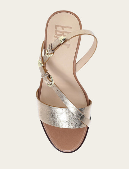 Women's Dark Gold Rachel Buckle Sandals | Frye Deals