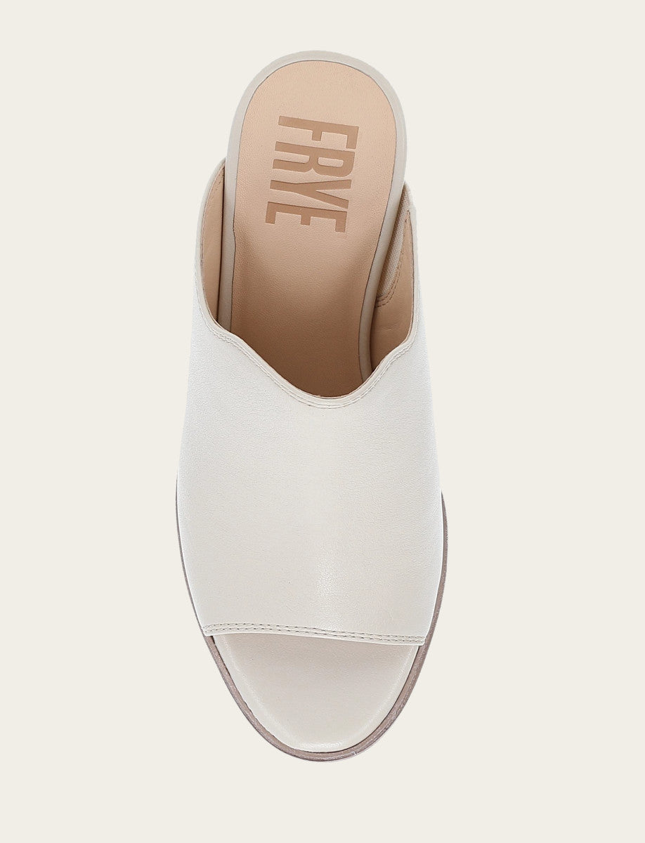 Women's Ivory Stella Mule Sandals | Frye Special Offer
