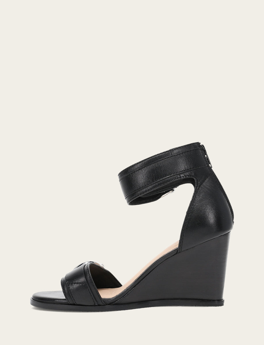 Women's Black Rachel 2 Piece Sandals | Frye Premium