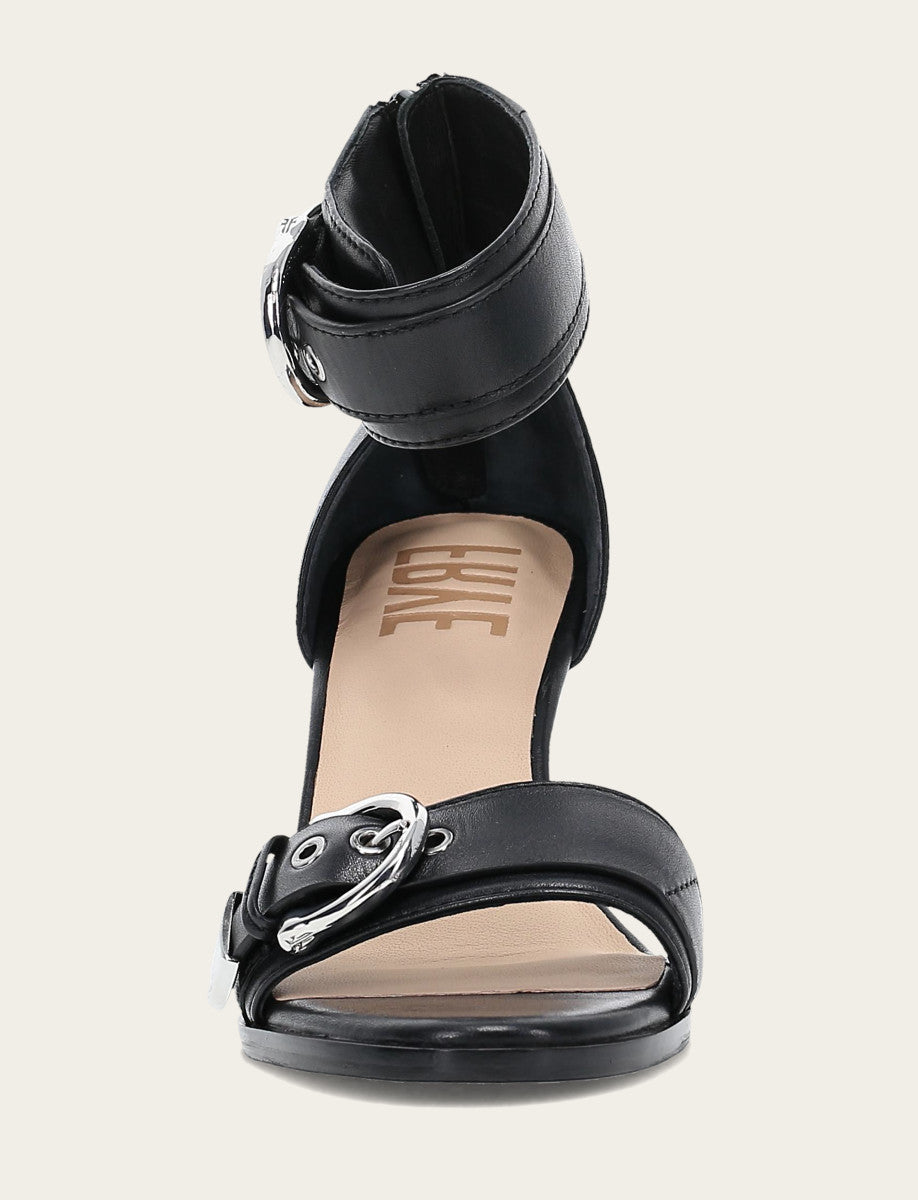Women's Black Rachel 2 Piece Sandals | Frye Premium