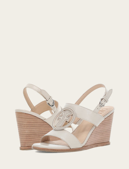 Women's Ivory Rachel Logo Sandals | Frye Premium