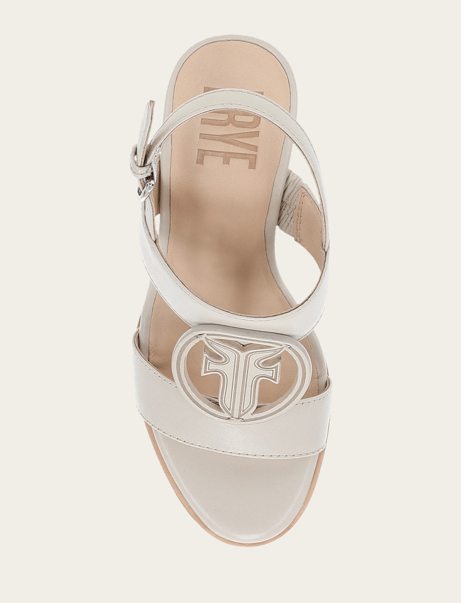 Women's Ivory Rachel Logo Sandals | Frye Premium