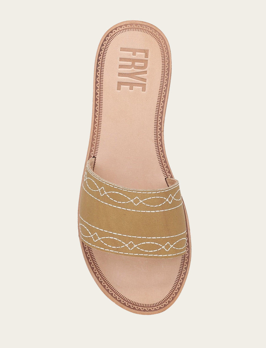 Women's Banana Ava Woodstock Slide Sandals | Frye Quality