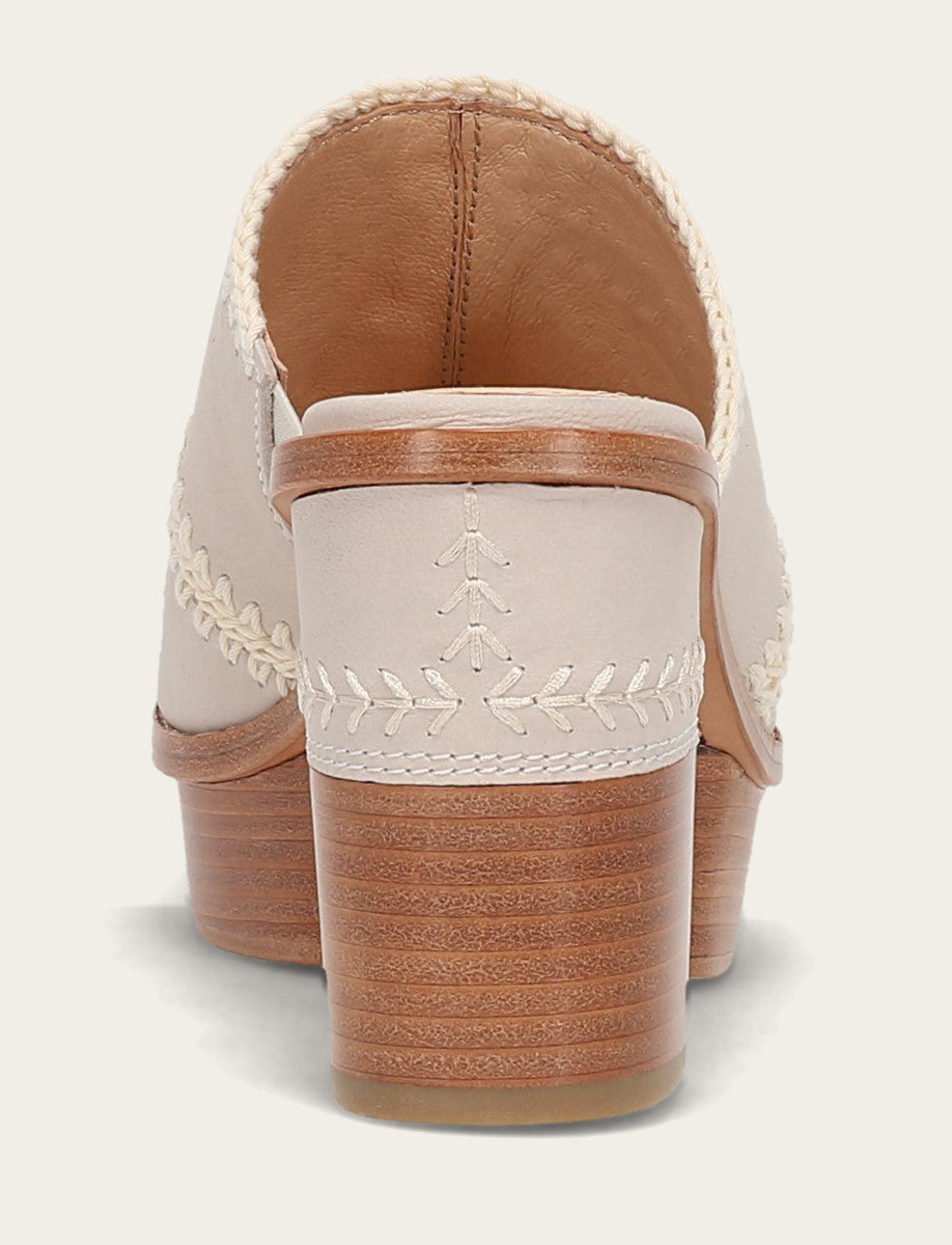 Women's Ivory Pipa Crochet Platform Sandals | Frye New