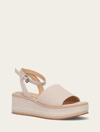 Women's Ivory Joy Ankle Strap Platform Sandals | Frye Everyday