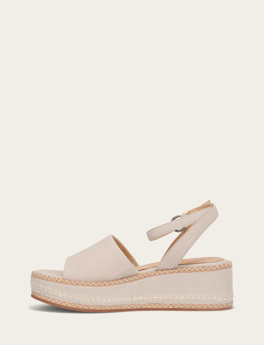 Women's Ivory Joy Ankle Strap Platform Sandals | Frye Everyday