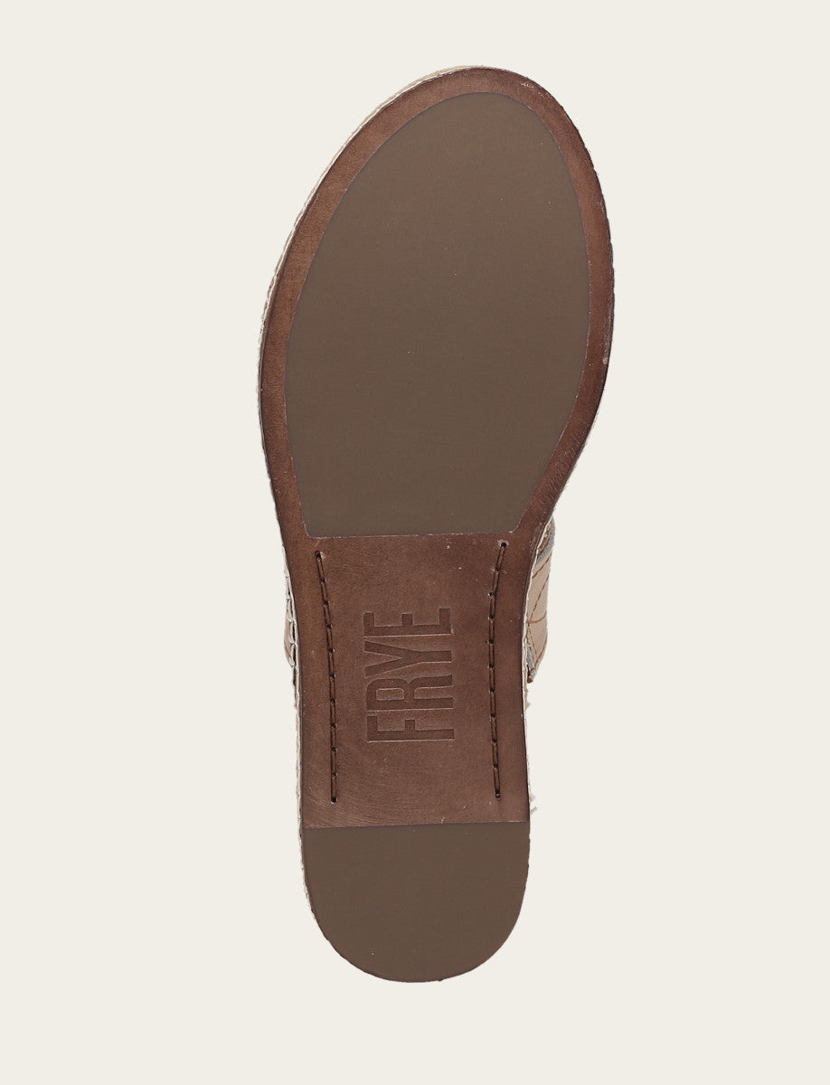 Women's Almond Joy Woodstock 2 Band Platform Slide Sandals | Frye Best Seller