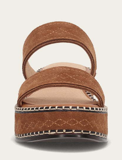 Women's Bark Joy Woodstock 2 Band Platform Slide Sandals | Frye Trusted