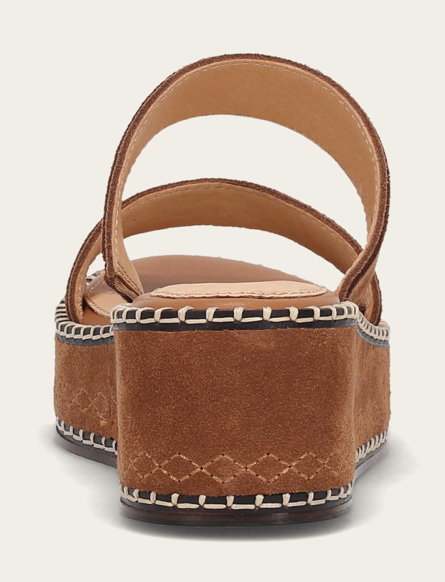 Women's Bark Joy Woodstock 2 Band Platform Slide Sandals | Frye Trusted