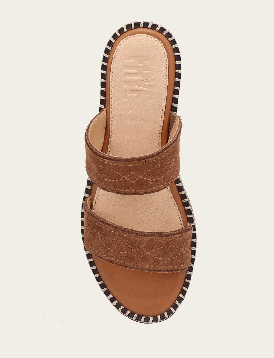 Women's Bark Joy Woodstock 2 Band Platform Slide Sandals | Frye Trusted