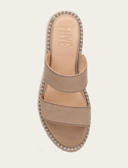 Women's Clay Joy Woodstock 2 Band Platform Slide Sandals | Frye Featured
