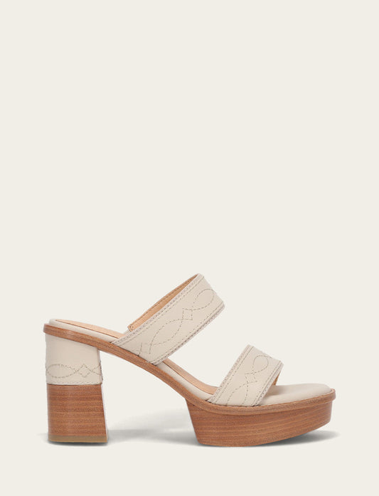 Women's Ivory Pipa Woodstock 2 Band Platform Sandals | Frye Special Offer