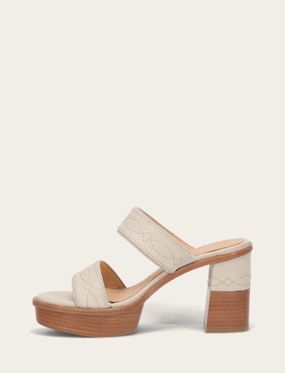 Women's Ivory Pipa Woodstock 2 Band Platform Sandals | Frye Special Offer