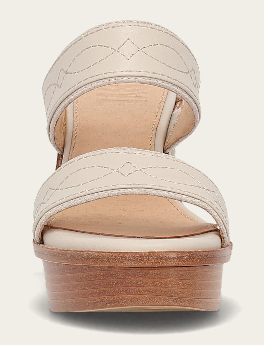 Women's Ivory Pipa Woodstock 2 Band Platform Sandals | Frye Special Offer