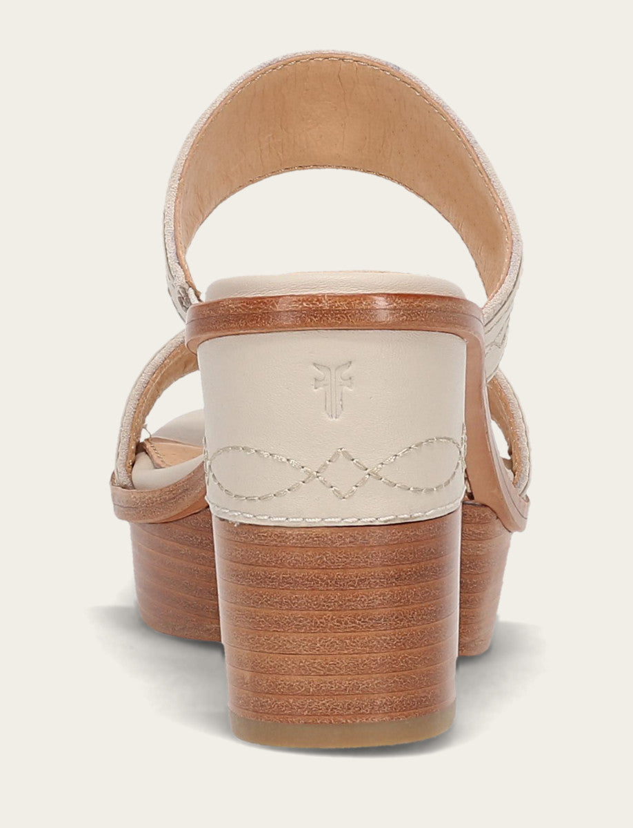 Women's Ivory Pipa Woodstock 2 Band Platform Sandals | Frye Special Offer