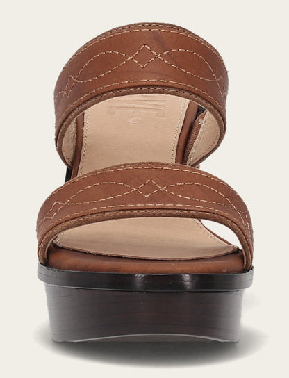Women's Saddle Pipa Woodstock 2 Band Platform Sandals | Frye Special Offer