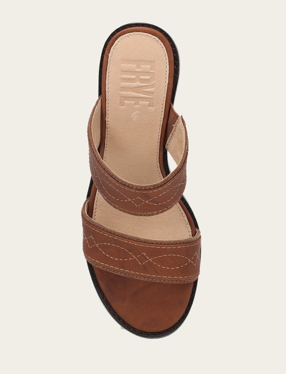 Women's Saddle Pipa Woodstock 2 Band Platform Sandals | Frye Special Offer