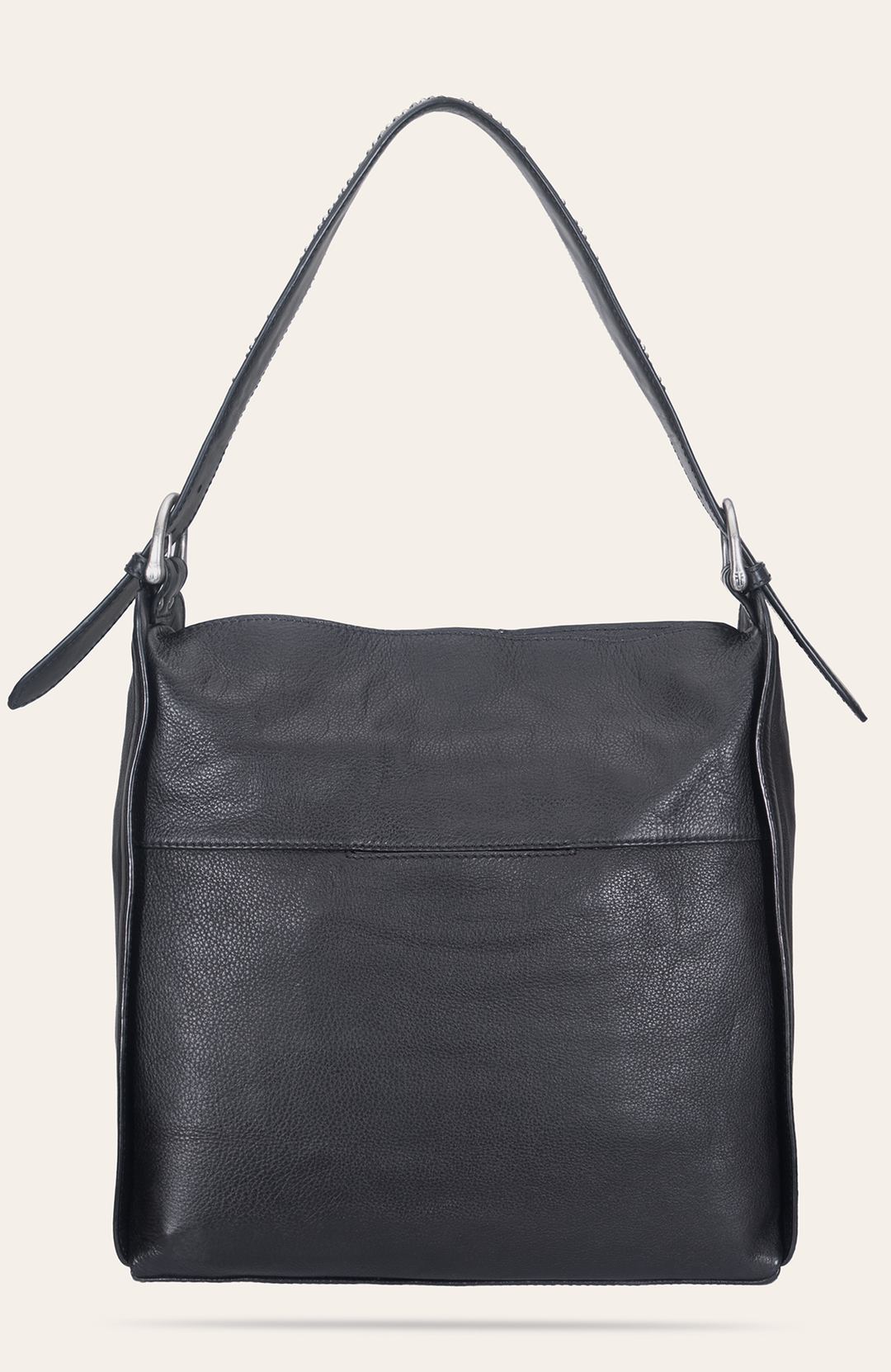 Women's Black Carla Studded Hobo Handbag | Frye New