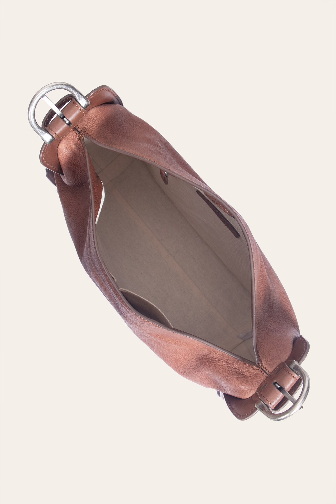 Women's Cognac Carla Studded Hobo Handbag | Frye Special Offer