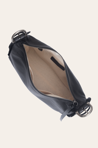 Women's Black Carla Studded Shoulder Bag | Frye Essential