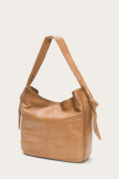 Nora Knotted Hobo in Beige | Frye Recommended